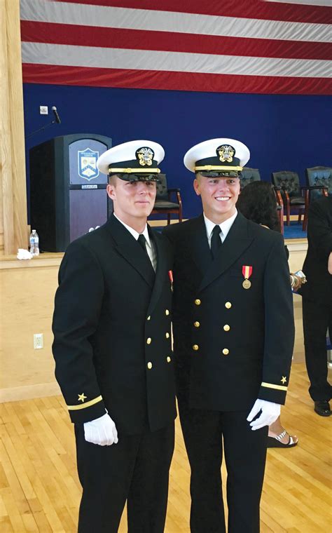 Navy Officer Training School Graduation