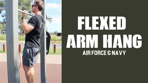 Navy PT Flexed-Arm Hang Image