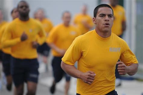 Navy PT Gear Running