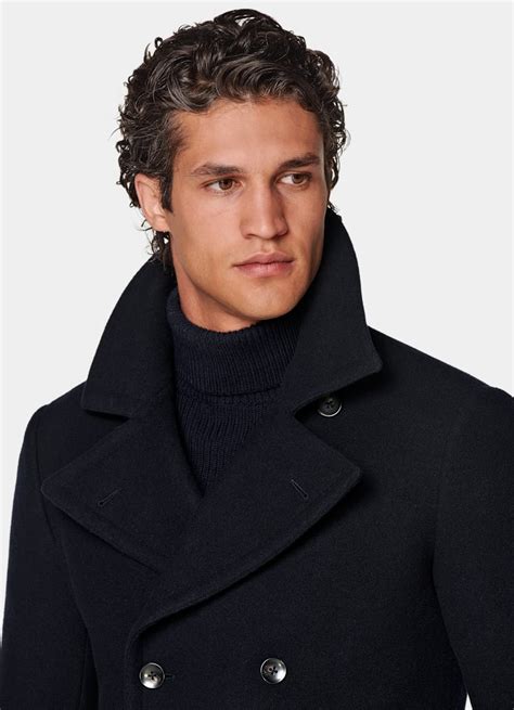 Navy Peacoat and Fabrics