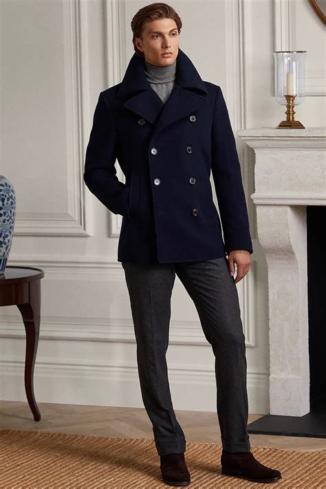 Navy Peacoat and Footwear