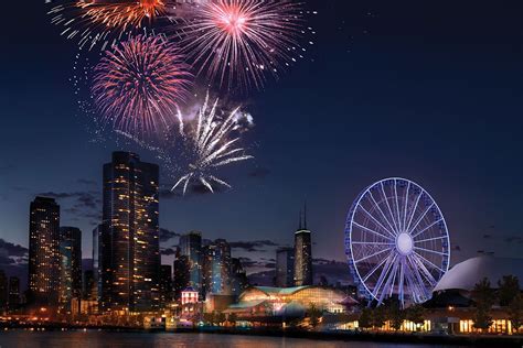 Navy Pier Fireworks Display