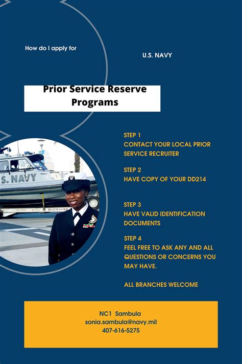 Navy Prior Service Application Process