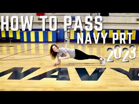 Navy Prt Workout Routine