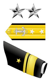 Navy Rear Admiral Upper Half Rank Insignia