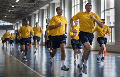 Navy Recruits Physical Training