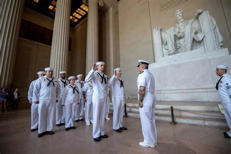 Navy Reenlistment Ceremony