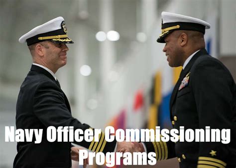 Navy Reserve Officer Commission Programs