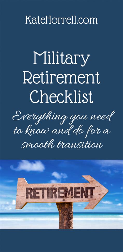 Navy Retirement Checklist