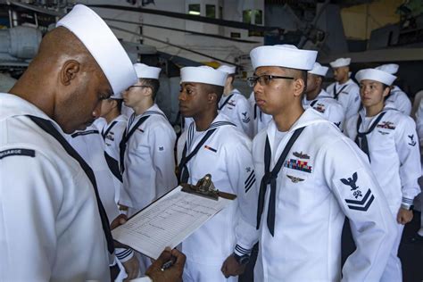 Navy sailor safety inspections