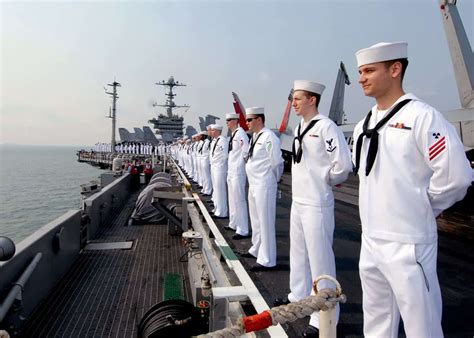 Navy Sailors at Sea