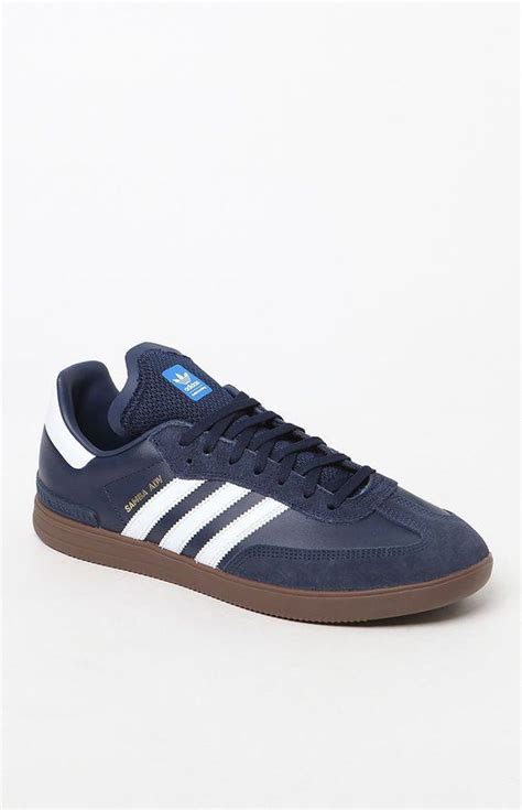 Navy Samba shoes