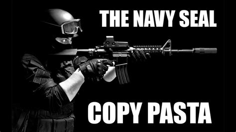 Navy Seal Copypasta Satire