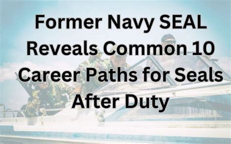 Navy SEALs Career Path