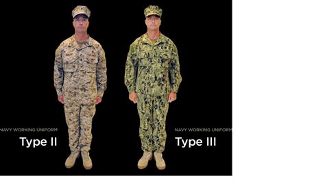 Navy Seals Uniform Types