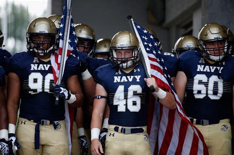 Navy Soccer Team in Action