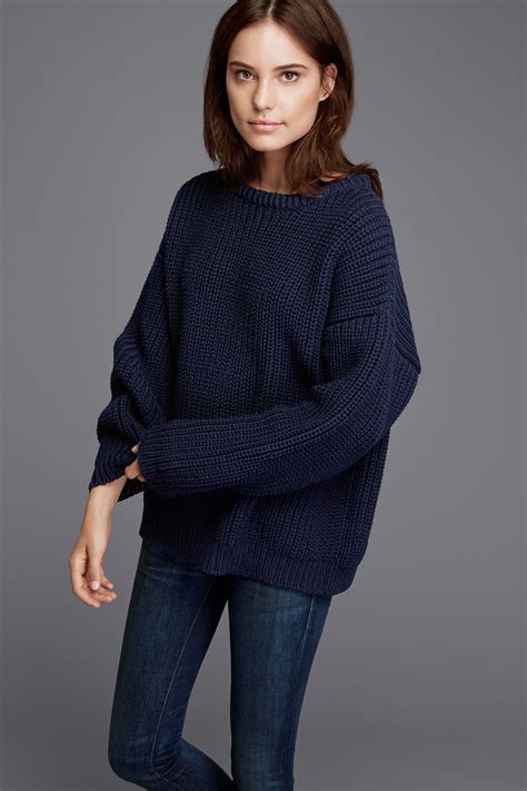 Navy Sweater Style