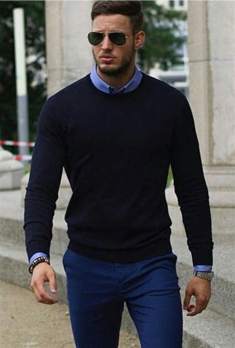 Navy Sweater Styling Ideas and Inspiration