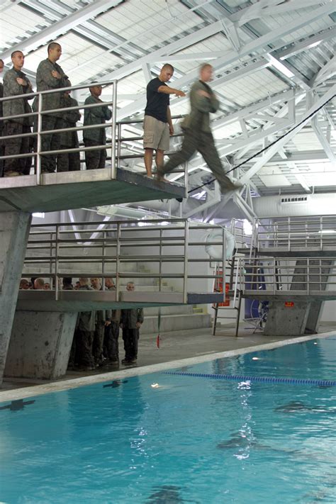 Navy Swimming Training