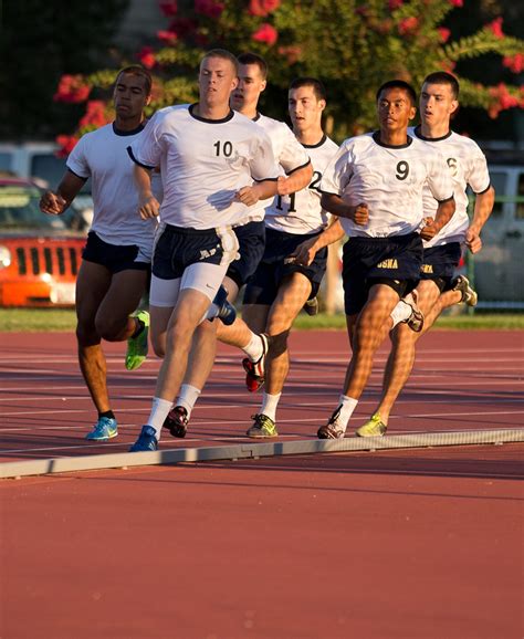 Navy Track Meet Athlete