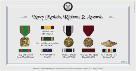 Navy Uniform Awards and Decorations