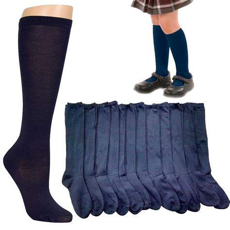 Navy Uniform Socks