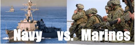 Navy and Marines differences