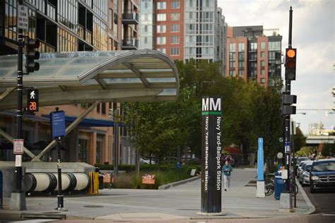 Navy Yard Metro Station Platform