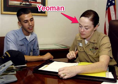 Navy Yeoman career advancement