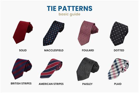 Necktie Patterns for Casual Occasions