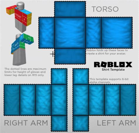 Neon Roblox Shirt Template