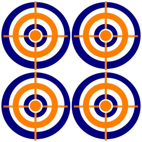 Nerf Gun Target Printable Templates