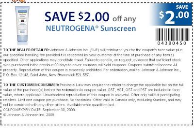 Neutrogena Coupons Image 2