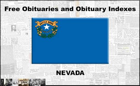 Nevada Obituary Laws