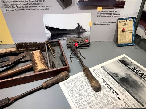 New Jersey Battleship Artifacts