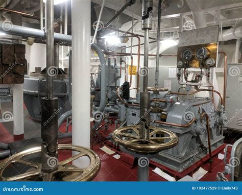 New Jersey Battleship Engine Room