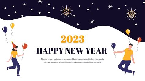 New Year Slide Templates