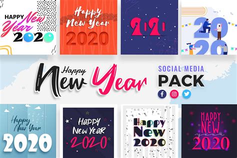 New Year's Social Media Template