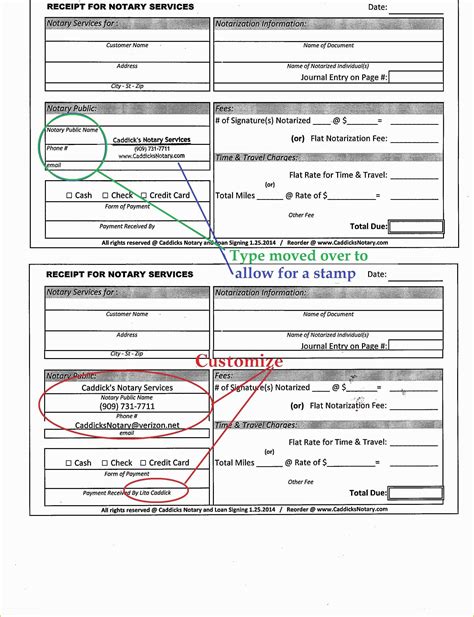 New York Notary Journal Template Example 3