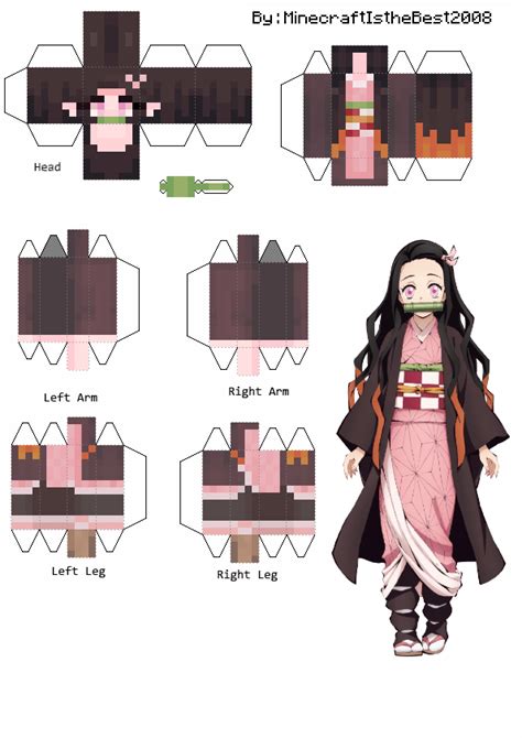 Nezuko Kamado Papercraft