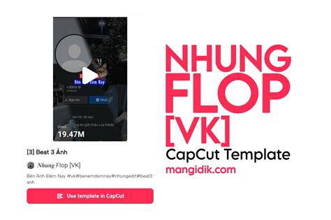 Nhung Flop VK Capcut business template