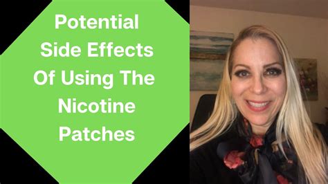 Nicotine Patch Side Effects