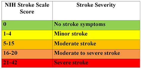 NIH Stroke Scale Example