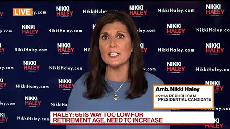 Nikki Haley speaking at a press conference