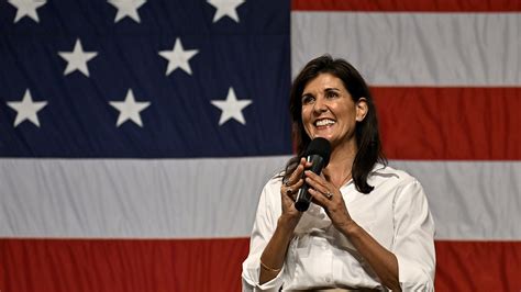 Nikki Haley speaking at a UN Security Council meeting