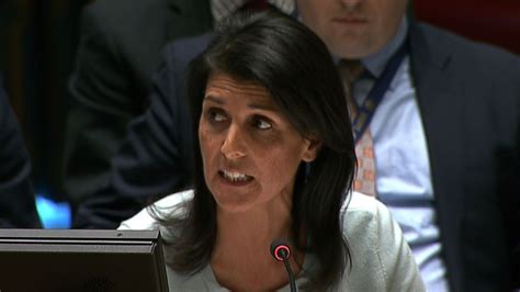 Nikki Haley at the UN Security Council