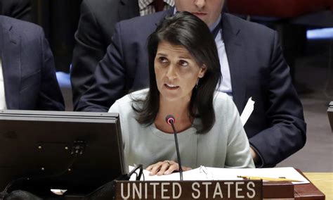 Nikki Haley at the UN Security Council