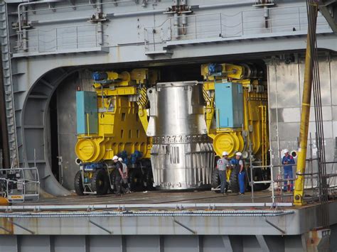 USS Nimitz Nuclear Reactors Upgrade