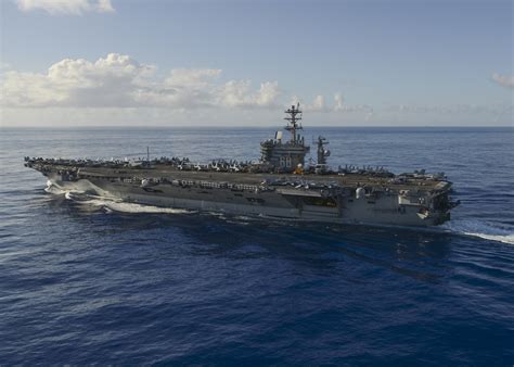 Nimitz Carrier Strike Group in action