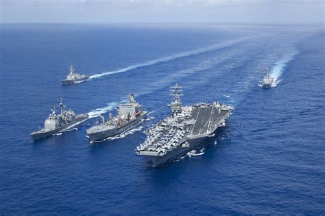 Nimitz Carrier Strike Group exercises